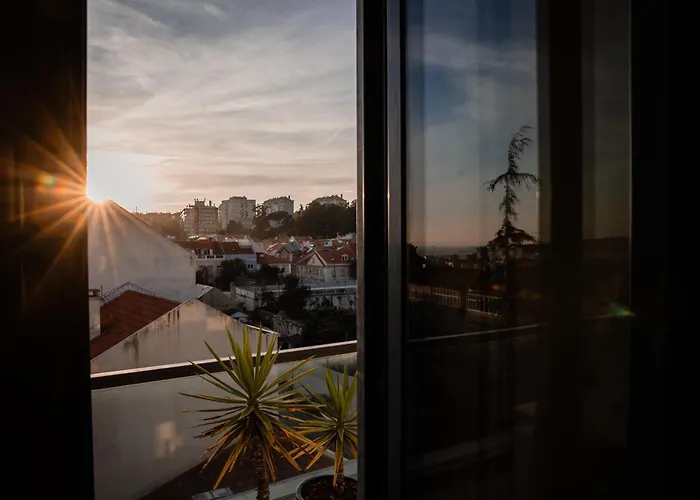 Premium Flat At Ajuda/belem With Balcony, Parking!